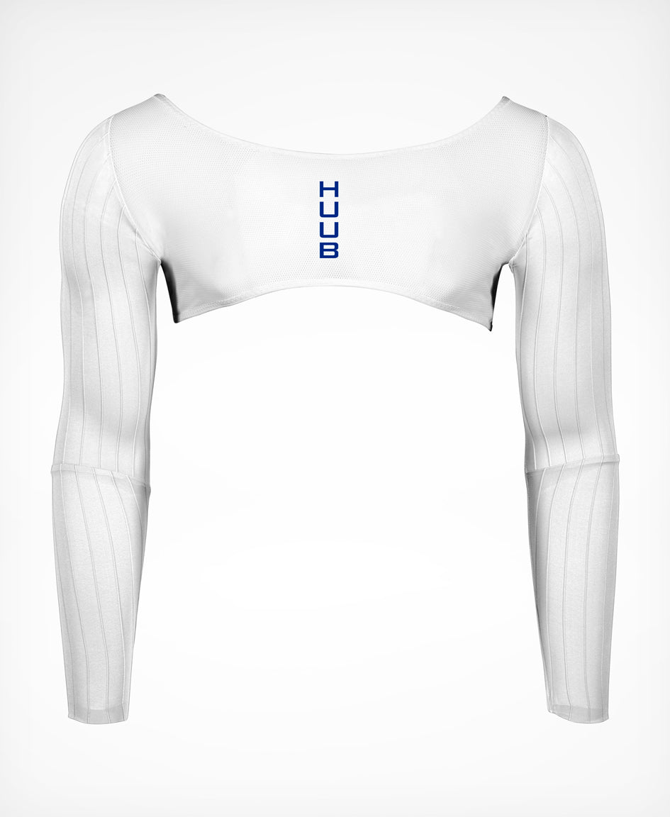 HUUB Aero-Bridge Base Layer Full Sleeve—technical aerodynamic undervest for TT or track speed suits.