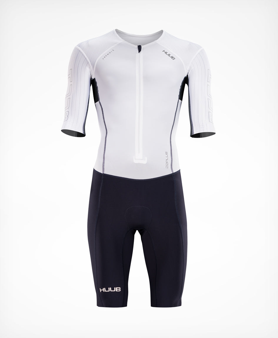 HUUB Anemoi 2 Tri Suit, SUB22 and 22PLUS – optimal aerodynamic fabrics for your race speed.