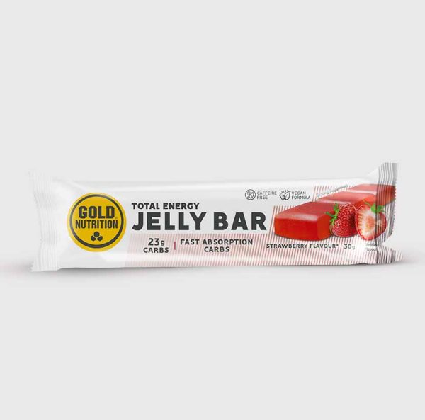 GoldNutrition Jelly Bar pieces and packaging product view