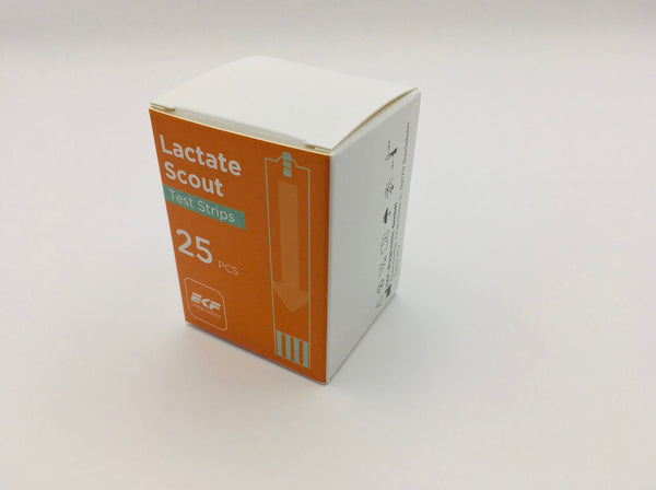 EKF Lactate Scout Test Strips box of 24 for blood lactate testing