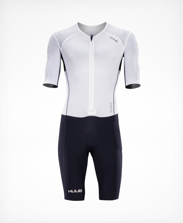 HUUB Anemoi 2 Tri Suit, SUB22 and 22PLUS – optimal aerodynamic fabrics for your race speed.