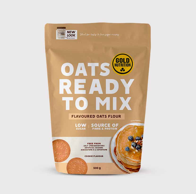 Oats Ready to Mix Brownie flavor for a tasty and energizing start to the day