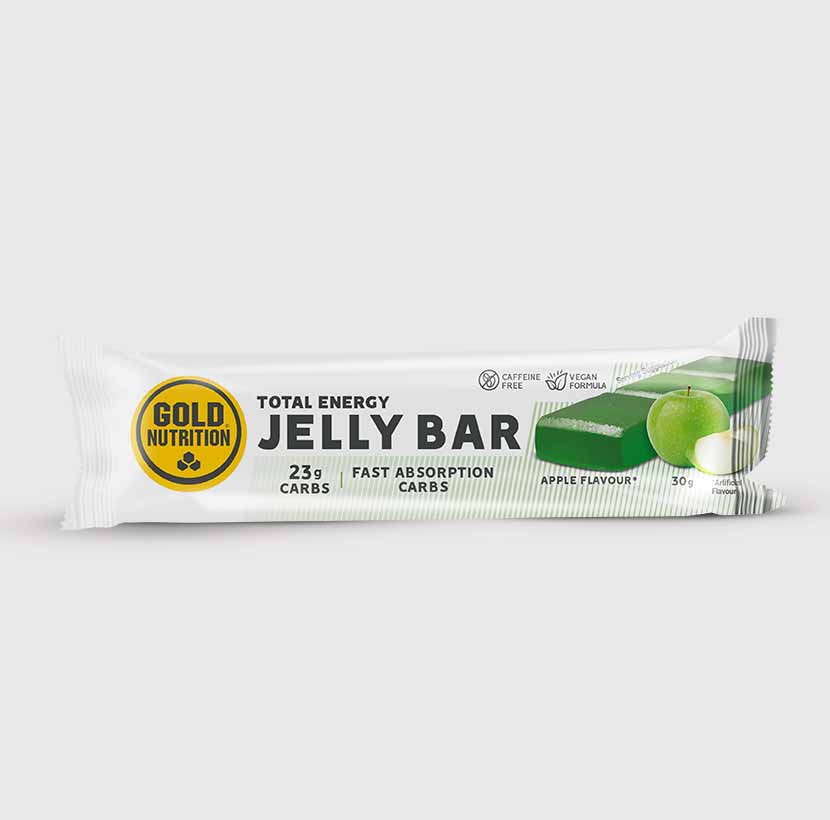 GoldNutrition Jelly Bar vitamins and supplements in colorful packaging, with the jelly bar product visible on a clean background.