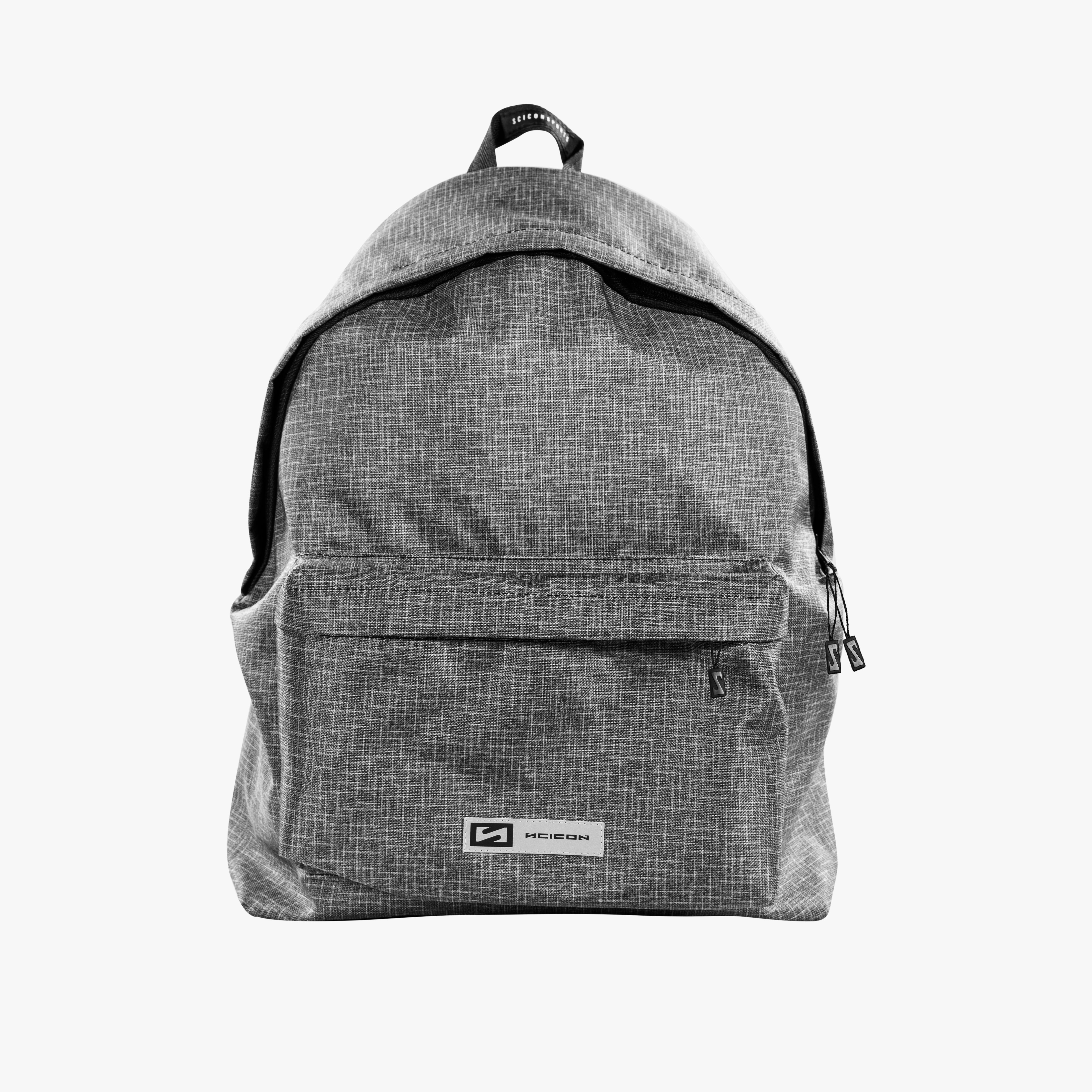 Scicon Everyday Light 15L backpack with adjustable straps, multiple compartments, and sleek black design for daily use.