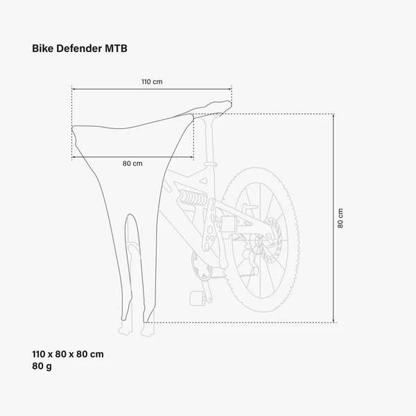 MTB Roof Rack Bike Bra Cover